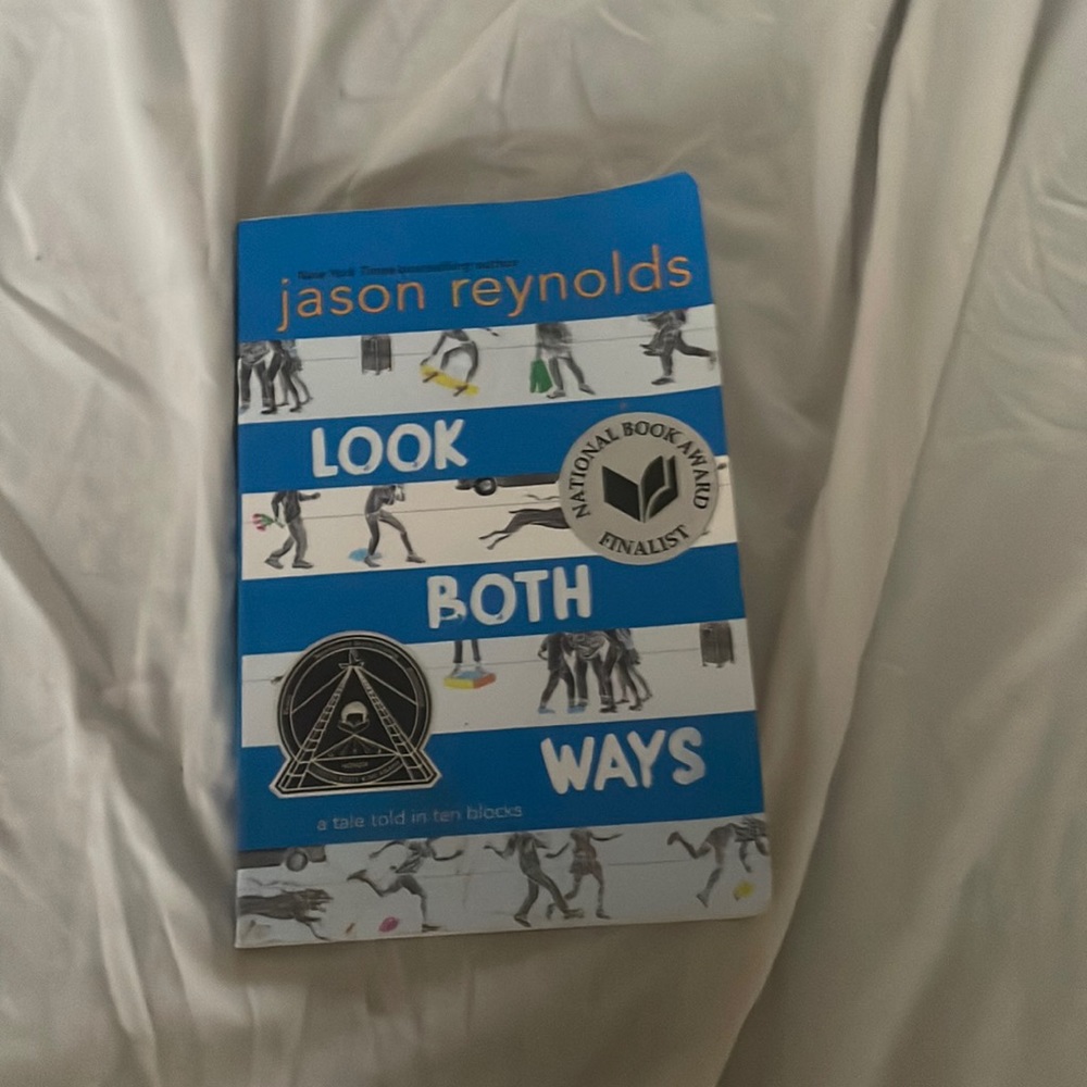 Look both ways by Jason Reynolds’s signed